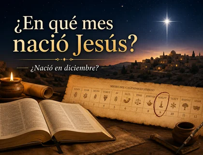 ¿En qué mes nació Jesús? ¿Nació Jesucristo en diciembre?