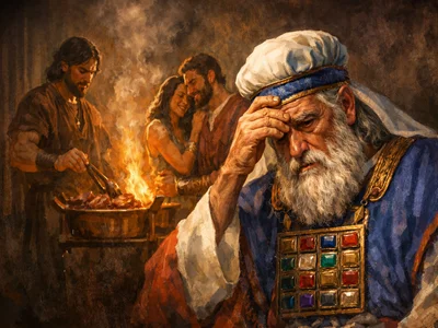 El sacerdote Elí en la Biblia y el pecado de sus hijos