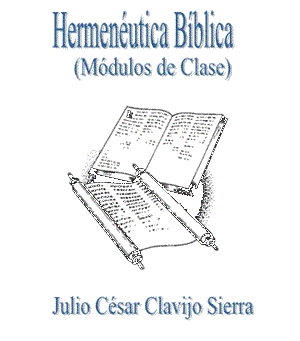 Libros de Julio César Clavijo Sierra: Hermenéutica Bíblica