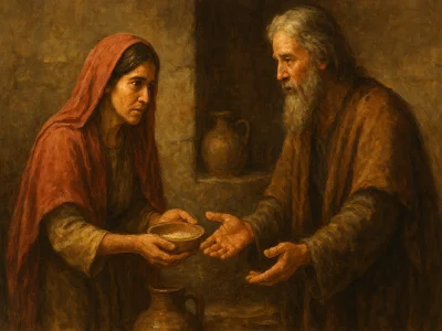 Elías y la fe de la viuda de Sarepta