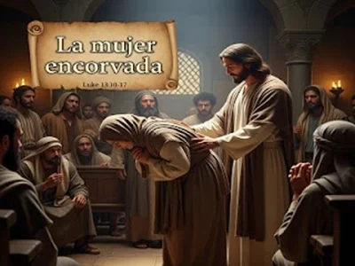 La historia de la mujer encorvada en la Biblia