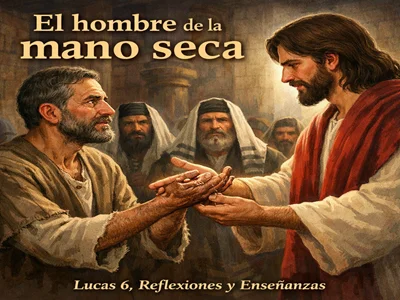 El hombre de la mano seca en la Biblia, Lucas 6