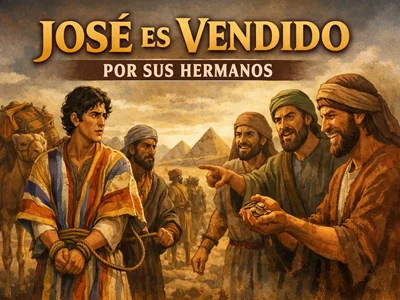 José es vendido por sus hermanos para ser esclavo en Egipto