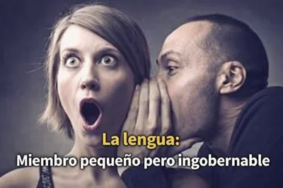 La lengua es un miembro pequeño pero ingobernable cuando no nos rendimos al Espíritu de Dios