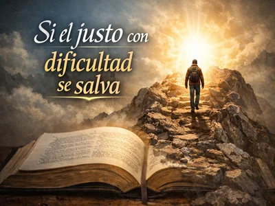 Si el justo con dificultad se salva, ¿En dónde aparecerá el impío y el pecador? 1 Pedro 4:18