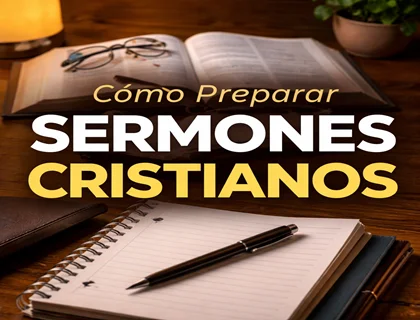 Cómo preparar sermones cristianos paso a paso