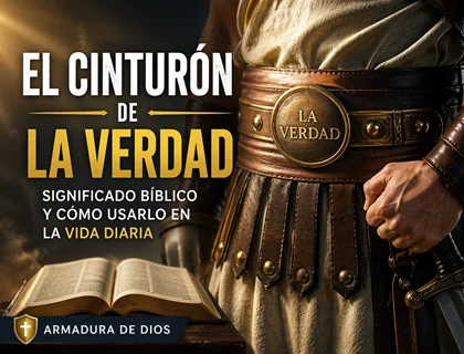 El cinturón de la verdad: significado bíblico y cómo usarlo en la vida diaria