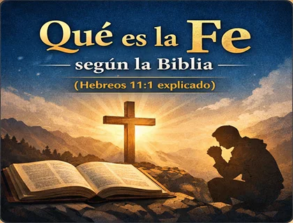 Qué es la fe según la Biblia (Hebreos 11:1 explicado)