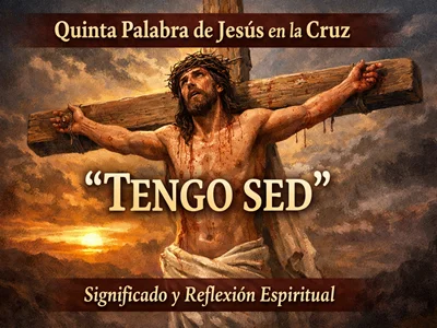 Quinta palabra de Jesús en la cruz: Tengo sed, significado y reflexión espiritual