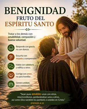 Benignidad: fruto del Espíritu Santo y su significado en la vida cristiana
