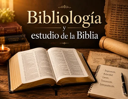 Bibliología y estudio de la Biblia: canon, interpretación y libros bíblicos