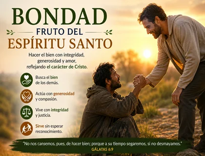 Bondad: fruto del Espíritu Santo y su significado en la vida cristiana