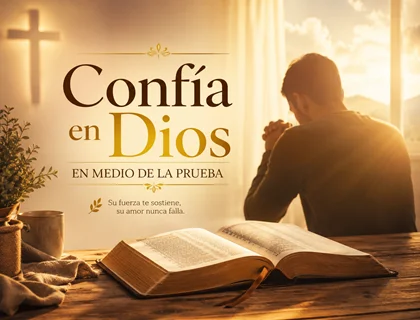 Confía en Dios en medio de la prueba: bosquejo para predicar