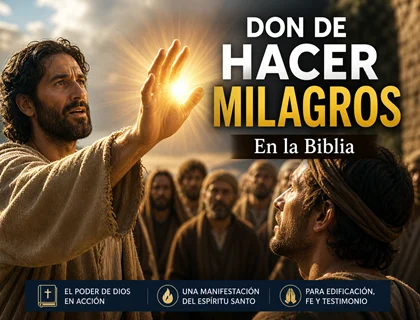 Don de hacer milagros en la Biblia: qué es, cómo opera y cuál es su propósito