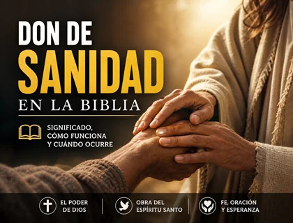 Don de sanidad en la Biblia: qué es, cómo funciona y cuándo ocurre
