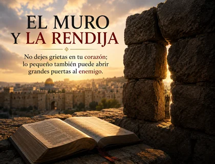 El Muro y la Rendija: Reflexión Cristiana con Moraleja