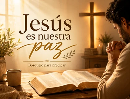 Jesús es nuestra paz: bosquejo para predicar