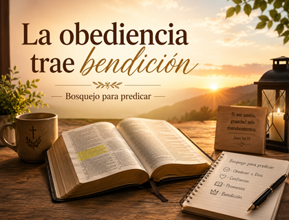 La obediencia trae bendición: bosquejo para predicar