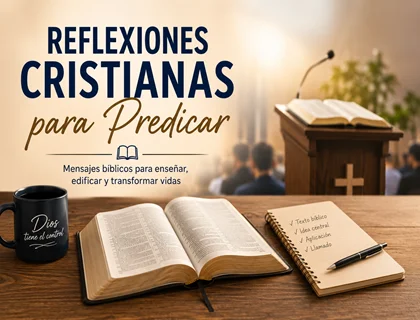 Reflexiones Cristianas para Predicar en Reuniones y Devocionales