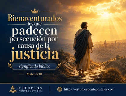 Bienaventurados los que padecen persecución por causa de la justicia: significado bíblico
