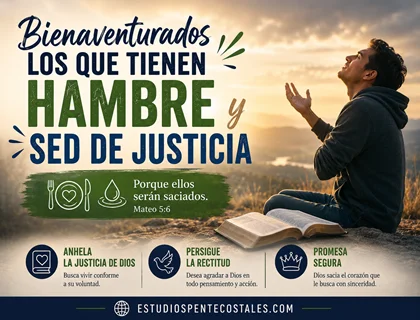 Bienaventurados los que tienen hambre y sed de justicia: significado bíblico de Mateo 5:6