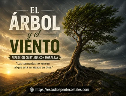 El Árbol y el Viento: Reflexión Cristiana con Moraleja