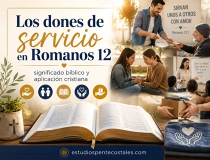 Los dones de servicio en Romanos 12: significado bíblico y aplicación cristiana