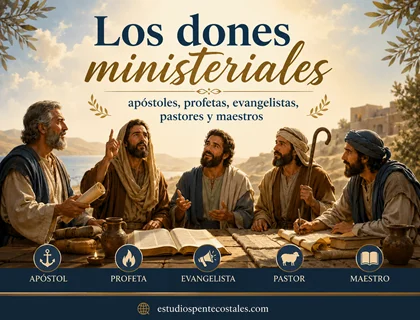 Los dones ministeriales: apóstoles, profetas, evangelistas, pastores y maestros