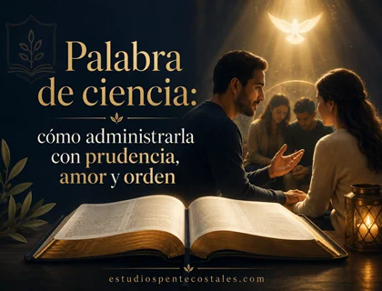 Palabra de ciencia: cómo administrarla con prudencia, amor y orden