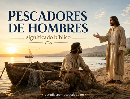Pescadores de hombres: significado bíblico y llamado de Jesús