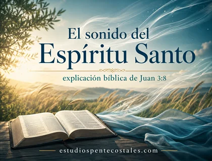El sonido del Espíritu Santo: explicación bíblica de Juan 3:8