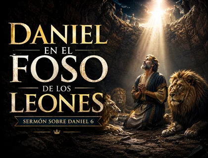 Daniel en el foso de los leones: sermón sobre Daniel 6