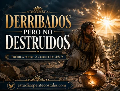 Derribados pero no destruidos: prédica sobre 2 Corintios 4:8-9