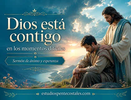 Dios está contigo en los momentos difíciles: sermón de ánimo y esperanza