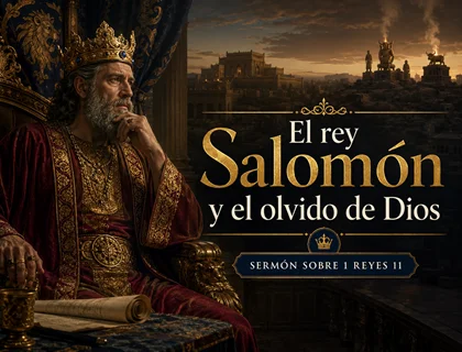 El rey Salomón y el olvido de Dios: sermón sobre 1 Reyes 11