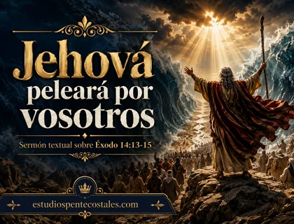 Jehová peleará por vosotros: sermón textual sobre Éxodo 14:13-15
