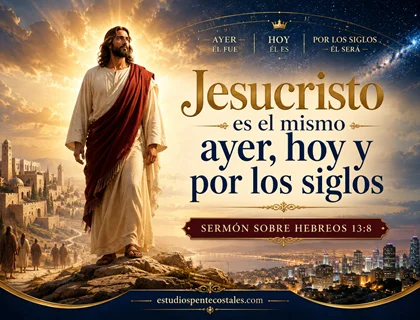 Jesucristo es el mismo ayer, hoy y por los siglos: sermón sobre Hebreos 13:8