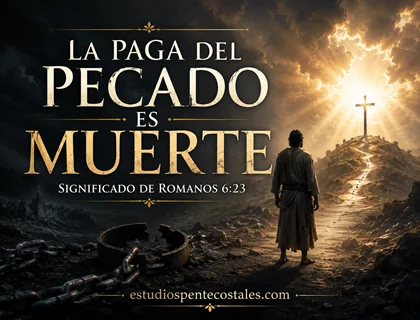 La paga del pecado es muerte: significado de Romanos 6:23