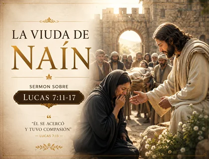 La viuda de Naín: sermón sobre Lucas 7:11-17