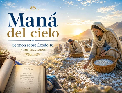 Maná del cielo: sermón sobre Éxodo 16 y sus lecciones