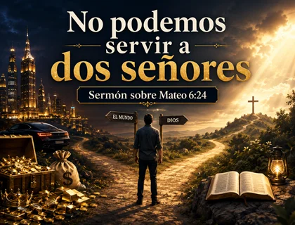 No podemos servir a dos señores: sermón sobre Mateo 6:24