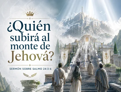 ¿Quién subirá al monte de Jehová? Sermón sobre Salmo 24:3-6